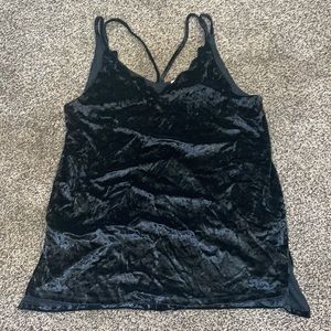 Umgee Crushed Velvet Tank NWT